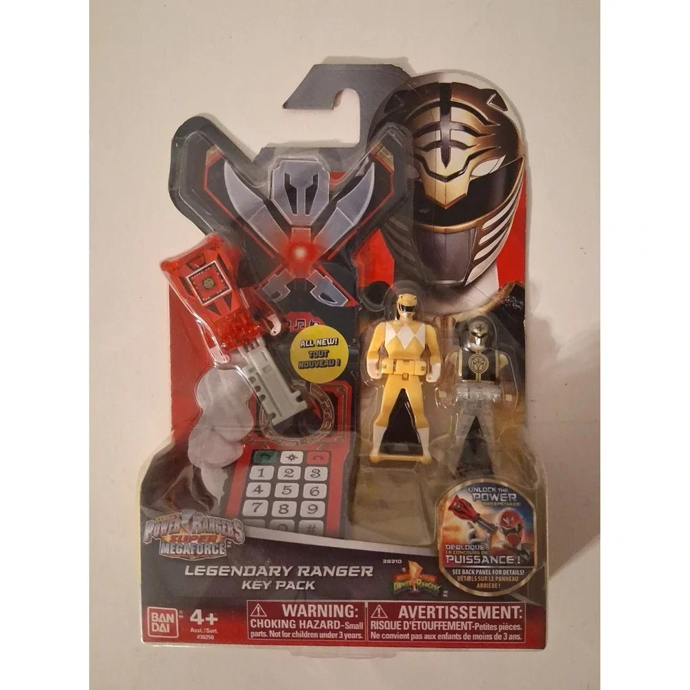 Bandai Power Rangers Legendary Ranger Key Pack Mighty Morphin MegaForce New